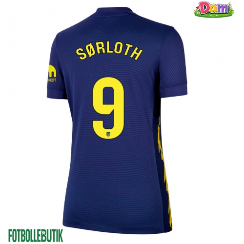 Atletico Madrid Alexander Sorloth #9 Bortatröja Kvinnor 2025-26 Kortärmad